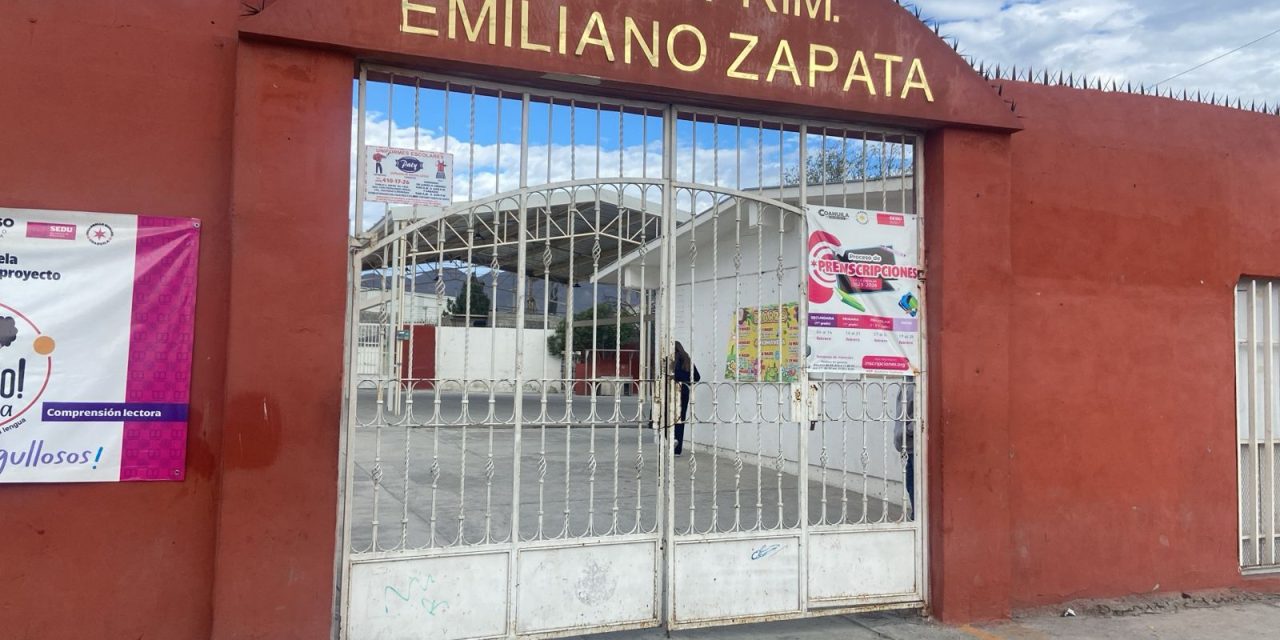 Piden que Ecología retire árboles secos en primaria de Saltillo