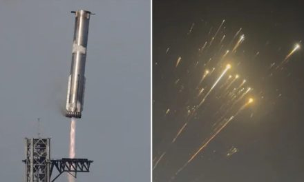 Así fue el momento en que el Starship de SpaceX explota y deja escombros en Florida