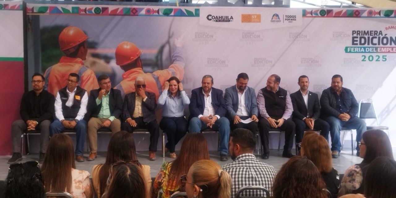 Se llevó a cabo la Primera Feria del Empleo del 2025 en Ramos Arizpe
