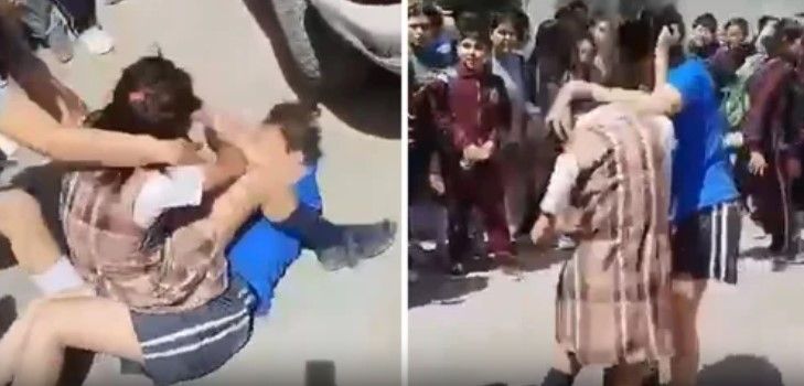 Difunden altercado entre estudiantes de secundaria en García, Nuevo León