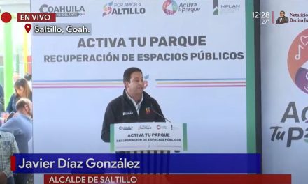 Arranca la estrategia de recuperación de espacios públicos en Saltillo