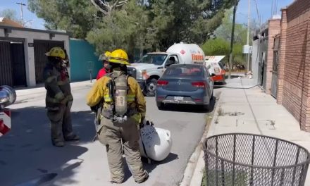 Ocurrió un flamazo en domicilio de colonia Miravalle por fuga de gas