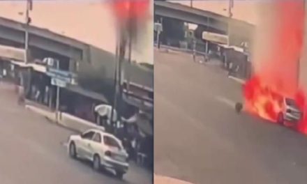 Mujer sufre graves quemaduras tras explosión causada por un transformador en (Venezuela)