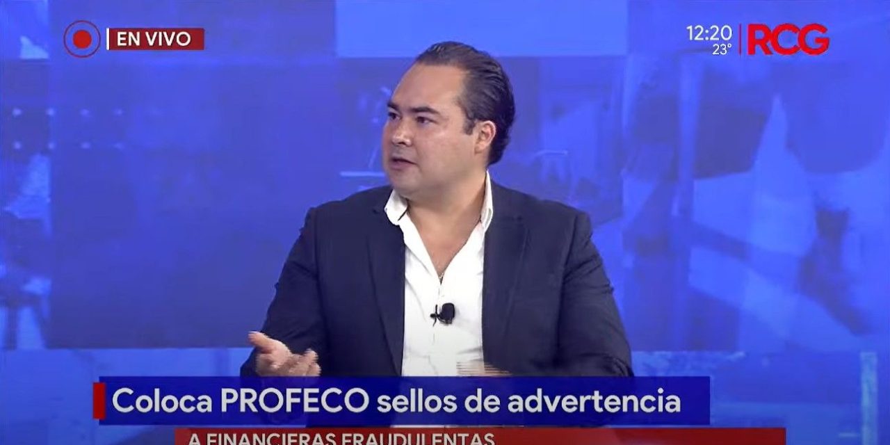 Profeco coloca sellos de advertencia a las financieras fraudulentas en Saltillo