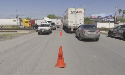 Realizan campaña de concientización para que respeten el paso del ferrocarril