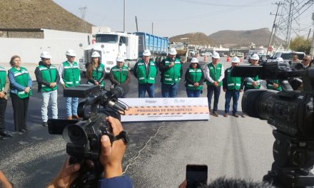 Ponen en marcha trabajos de recarpeteo en Ramos Arizpe