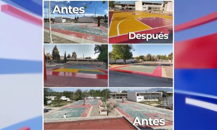 Rehabilitan canchas deportivas en la Unidad Camporredondo de UAdeC