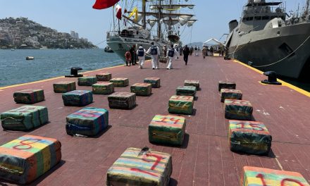 Marina asegura 1,800 kilos de cocaína en operativo en el Pacífico
