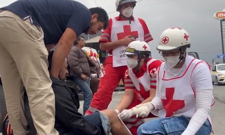 Trabajador de aplicación resulta herido en Saltillo