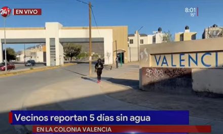 Saltillo: Vecinos de la colonia Valecia reportan 5 días sin agua