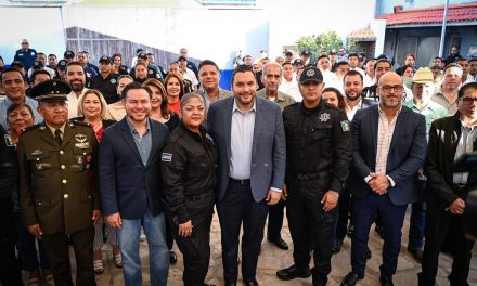 Inicia Carlos Villarreal obras a favor de la seguridad