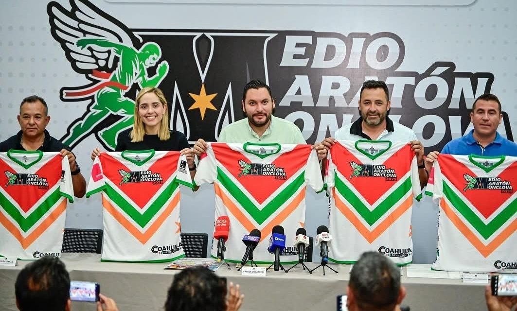 Anuncia Carlos Villarreal el Medio Maratón Monclova 2025