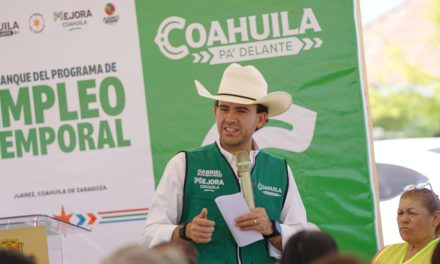 Mejora Coahuila inicia el programa ‘Empleo Temporal’ en Juárez