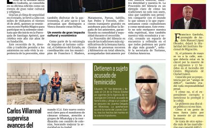 Portada RCG Centro [19 de abril de 2025] Se consolida Coahuila como destino de turismo religioso; es Frontera un destino gastronómico lleno de tradición y sabor y más…