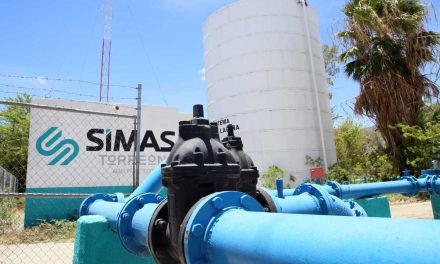 Asegura Simas Torreón abasto de agua para el año en curso