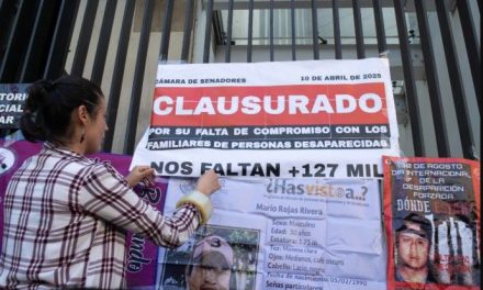 Familiares de personas desaparecidas exigen actuación inmediata del Estado mexicano
