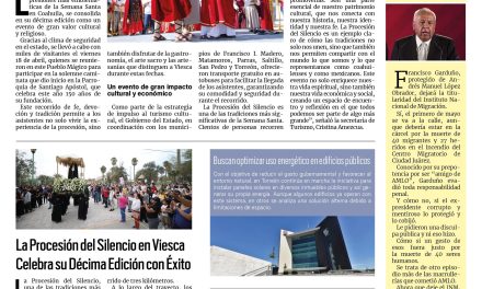Portada RCG Lagunera [19 de abril de 2025] Con saldo blanco, Viacrucis del Cristo de las Noas congrega a 30 mil personas; regresan los ‘Domingos de Fiesta’ al Bosque Urbano de Torreón y más…