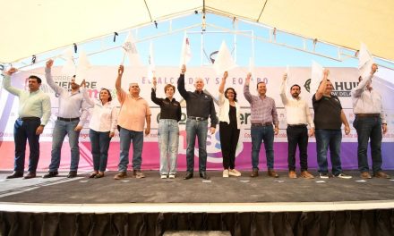 Román Cepeda encabeza brigada municipal en la colonia División del Norte