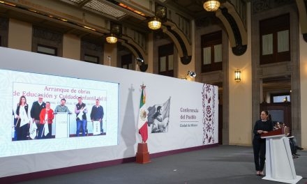Inicia Claudia Sheinbaum construcción de obras educativas en Ciudad Juárez