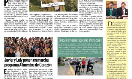 Portada RCG Media [13 de abril de 2025] Invita gobernador a visitar los Pueblos Mágicos; da inicio el operativo de Semana Santa en Saltillo y más…