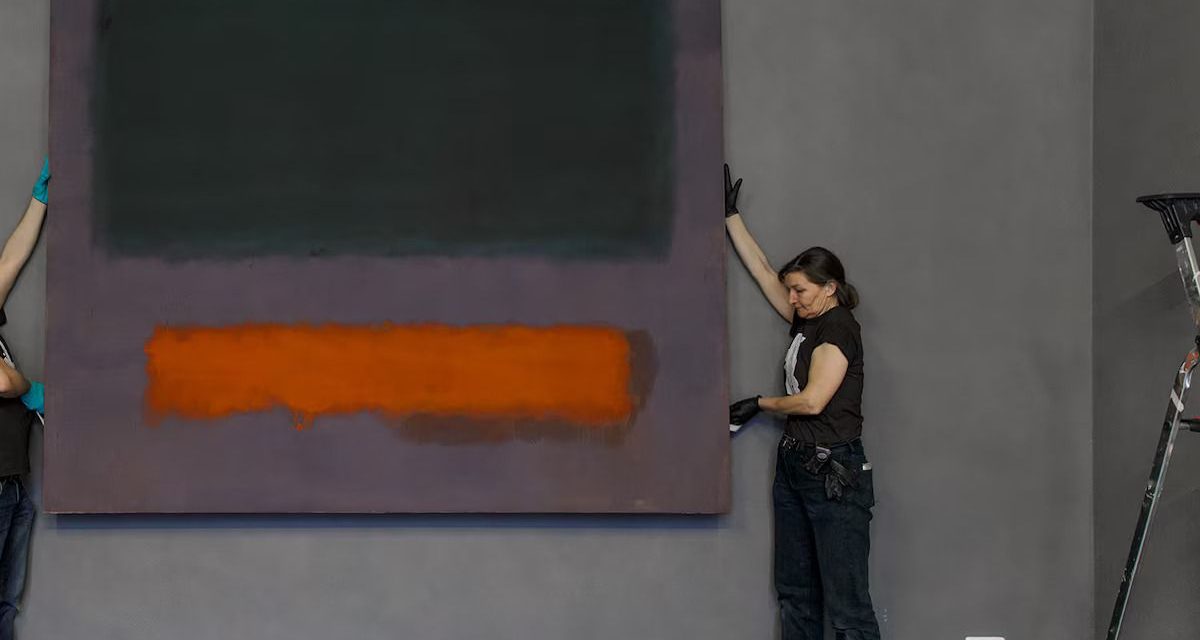 Un niño daña un cuadro de Rothko valuado en 56 millones de dólares