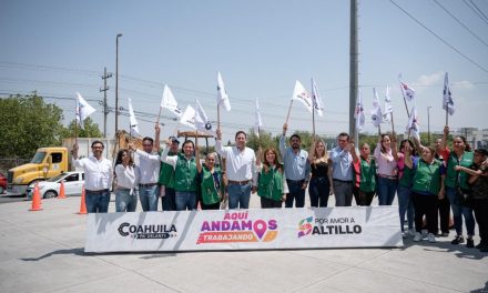 Da inicio Javier Díaz a trabajos en bulevares Fundadores y Colosio