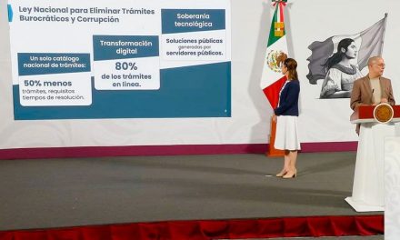 Sheinbaum presenta ley para facilitar trámites y frenar corrupción