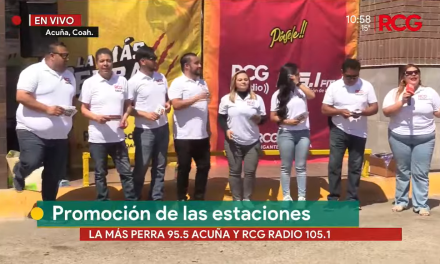 Promociona RCG Media sus estaciones de radio en Acuña