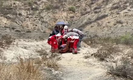 Adulto mayor se desvanece en lo alto del Cerro del Pueblo