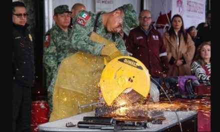 Canjean más de mil 300 armas en programa ‘Sí al Desarme, Sí a la Paz’