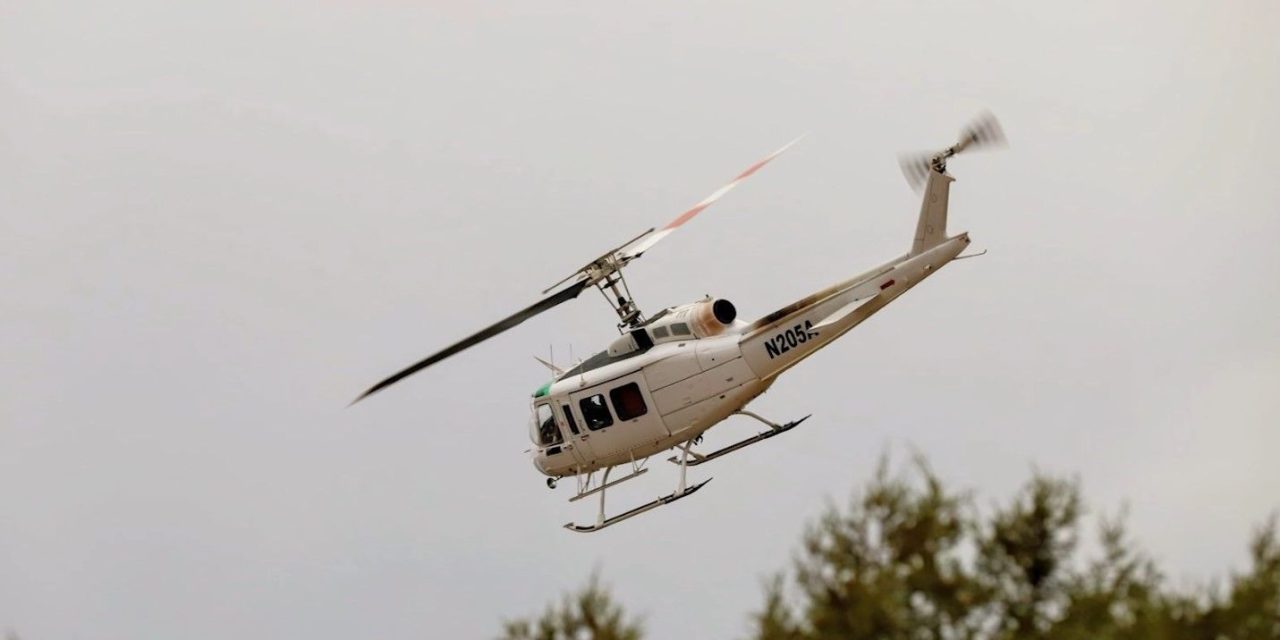 Cae helicóptero en la Sierra de Arteaga con 8 brigadistas