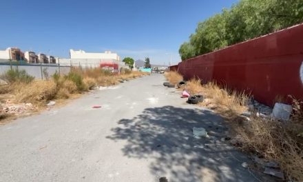 Calle ha sido utilizada como tiradero en la colonia ampliación 26 de marzo