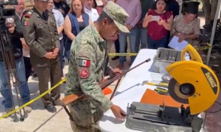 Inicia en Arteaga Canje de Armas 2025