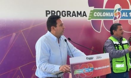 Saltillo: Arranca el programa Colonias al 100 en Ojo de Agua