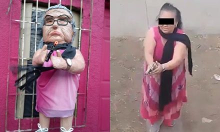 Doña Carlota, la abuelita acusada de doble homicidio ya tiene su propia piñata