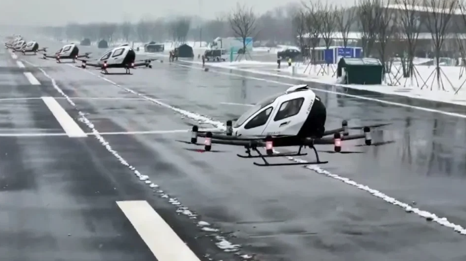 China da luz verde a los drones de pasajeros con licencia comercial