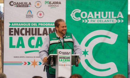 Arranca en el municipio de Ramos Arizpe el programa ‘Enchúlame la casa’