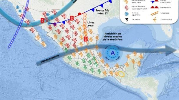 Semana Santa extrema: frío, calor sofocante y vientos azotarán a México
