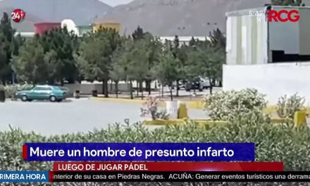 Saltillo: Muere de presunto infarto luego de jugar pádel