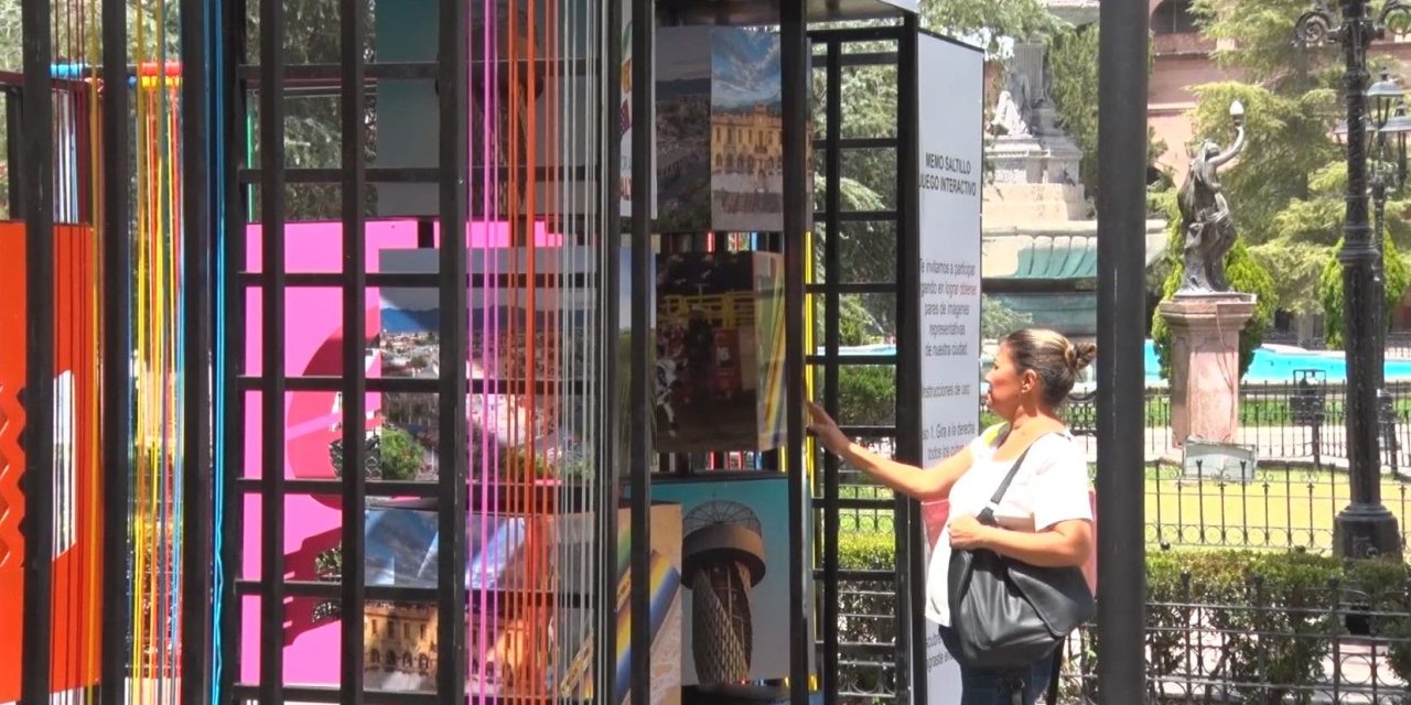 Instalan Photo Opportunity en el corazón de Saltillo