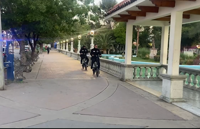Montan operativo en la Alameda para proteger quienes hacen ejercicio