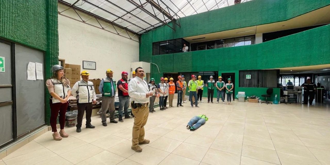 Participa IMSS Coahuila en Primer Simulacro