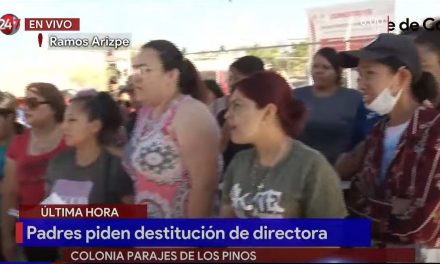 Ramos Arizpe: Padres de familia cierran escuela en Parajes de los Pinos y exigen destitución de directora por desvío de recursos