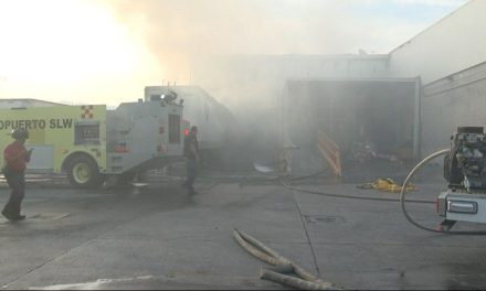 Se incendió Plaza Bella del municipio de Ramos Arizpe