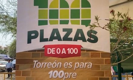 Arranca alcalde de Torreón, Román Cepeda, programa 100 Plazas de 0 a 100