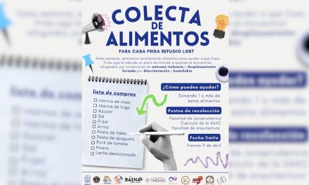 Realizan colecta a favor de Casa Frida
