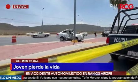 Joven pierde la vida en aparatoso siniestro automovilístico en Ramos Arizpe