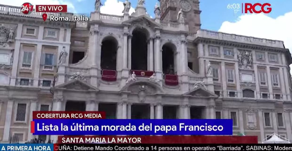 Lista la tumba donde descansará el papa Francisco