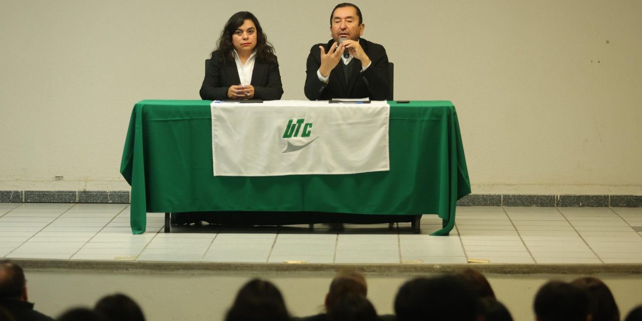 Firman convenio la UTC y CBTIS 235