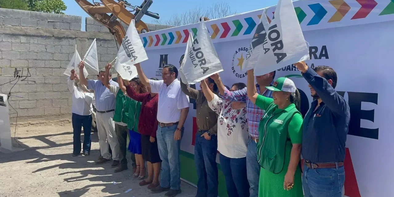 Arrancan obra de pavimentación en Monclova